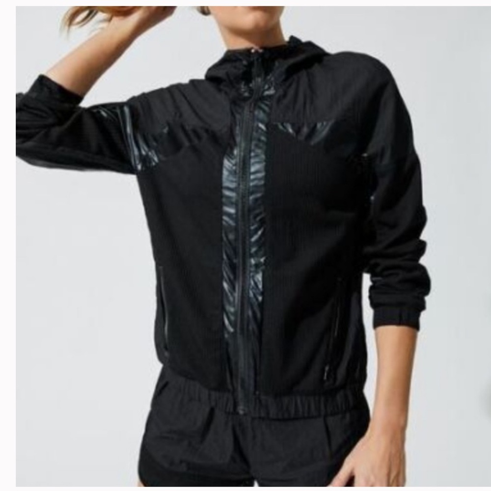 Alala mesh black windbreaker jacket